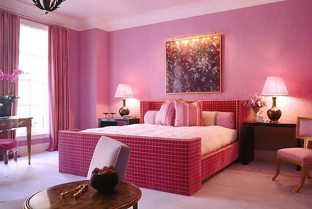 Tips Design Interior Kamar Tidur Minimalis Nuansa Pink