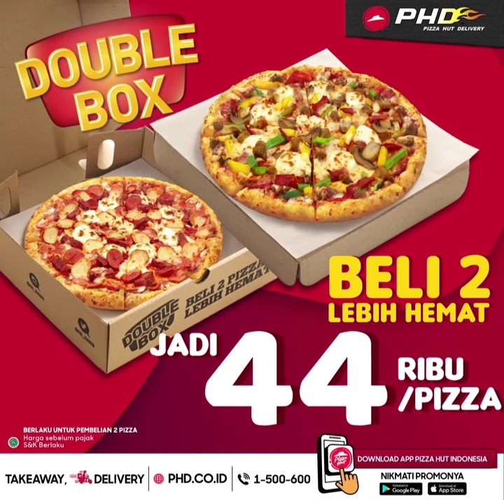Promo Pizza Hut dan PHD Terbaru Hari ini April 2021