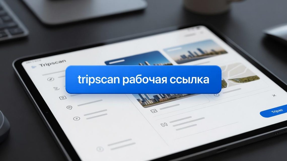 Tripscan рабочая ссылка: ключ к маркетплейсу без статичных границ